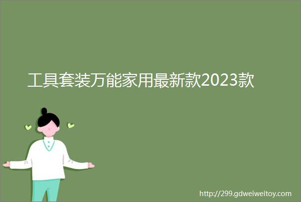 工具套装万能家用最新款2023款